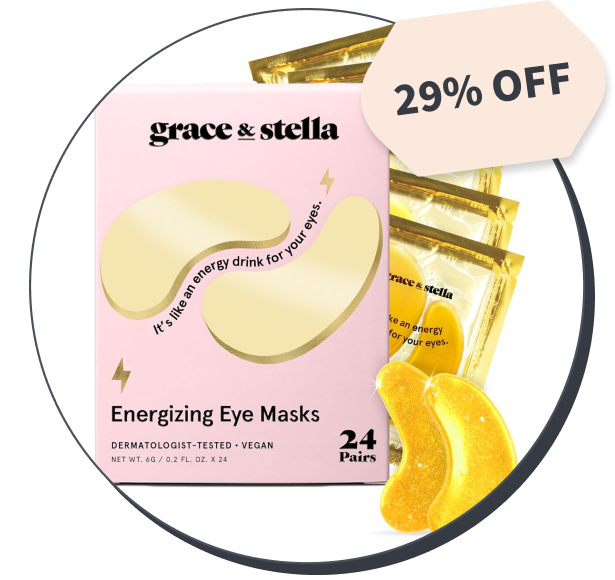 grace & stella Energizing Under Eye Mask