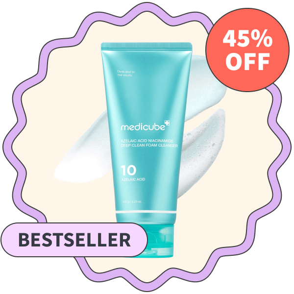 Medicube Azelaic Acid Niacinamide Deep Clean Foam Cleanser
