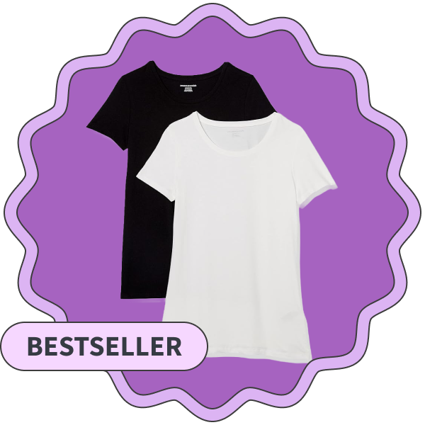 Amazon Essentials Crewneck T-Shirts (Pack of 2)
