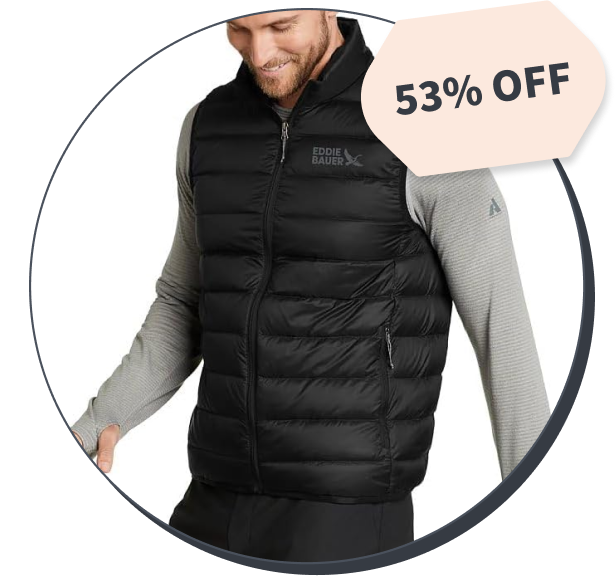 Eddie Bauer Men's CirrusLite Down Vest