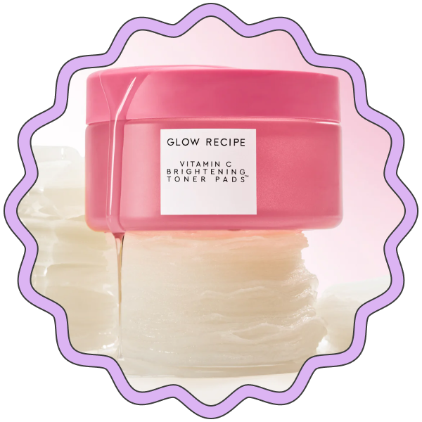 Glow Recipe Vitamin C Brightening Korean Toner Pads