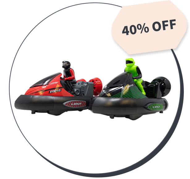 SharperImage.com RC Bumper Cars (Set of 2)