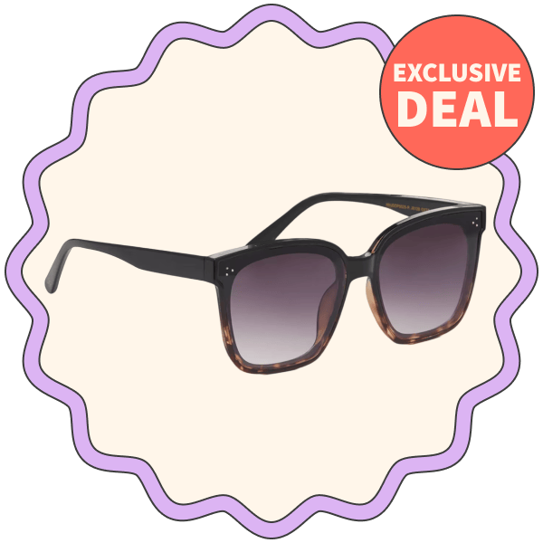 DSW Jessica Simpson Square Sunglasses