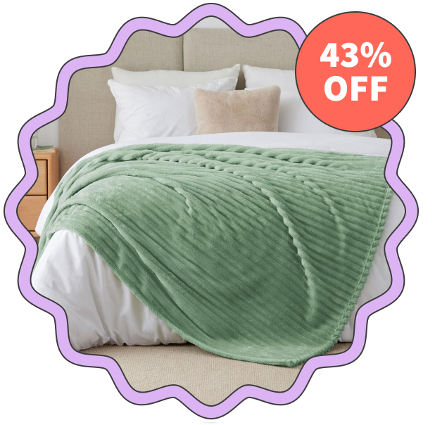 Bedelite Throw Blanket