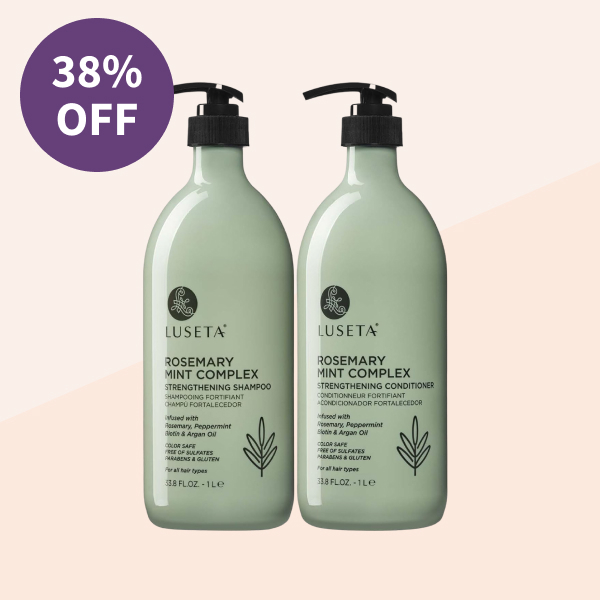 Luseta Rosemary Mint Strengthening Shampoo and Conditioner Set
