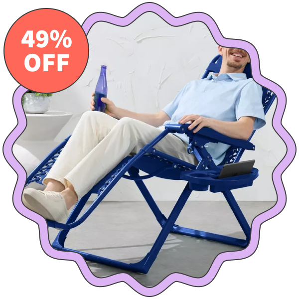 Best Choice Products Monochromatic Zero Gravity Chair