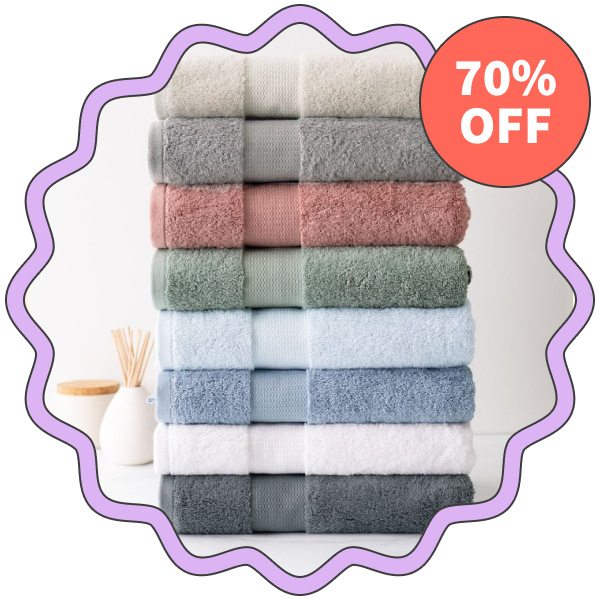 Peacock Alley Turkish Towel Set (6 Pieces)