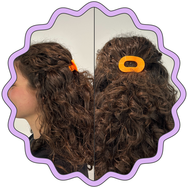 Teleties Small Flat Round Clips