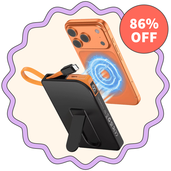 Btootos Magnetic Wireless Portable Charger →
