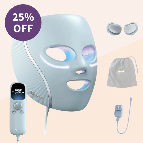 Shark CryoGlow Red Blue & Infrared iQLED Face Mask