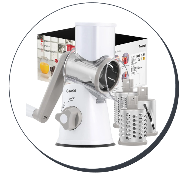 Geedel Rotary Cheese Grater