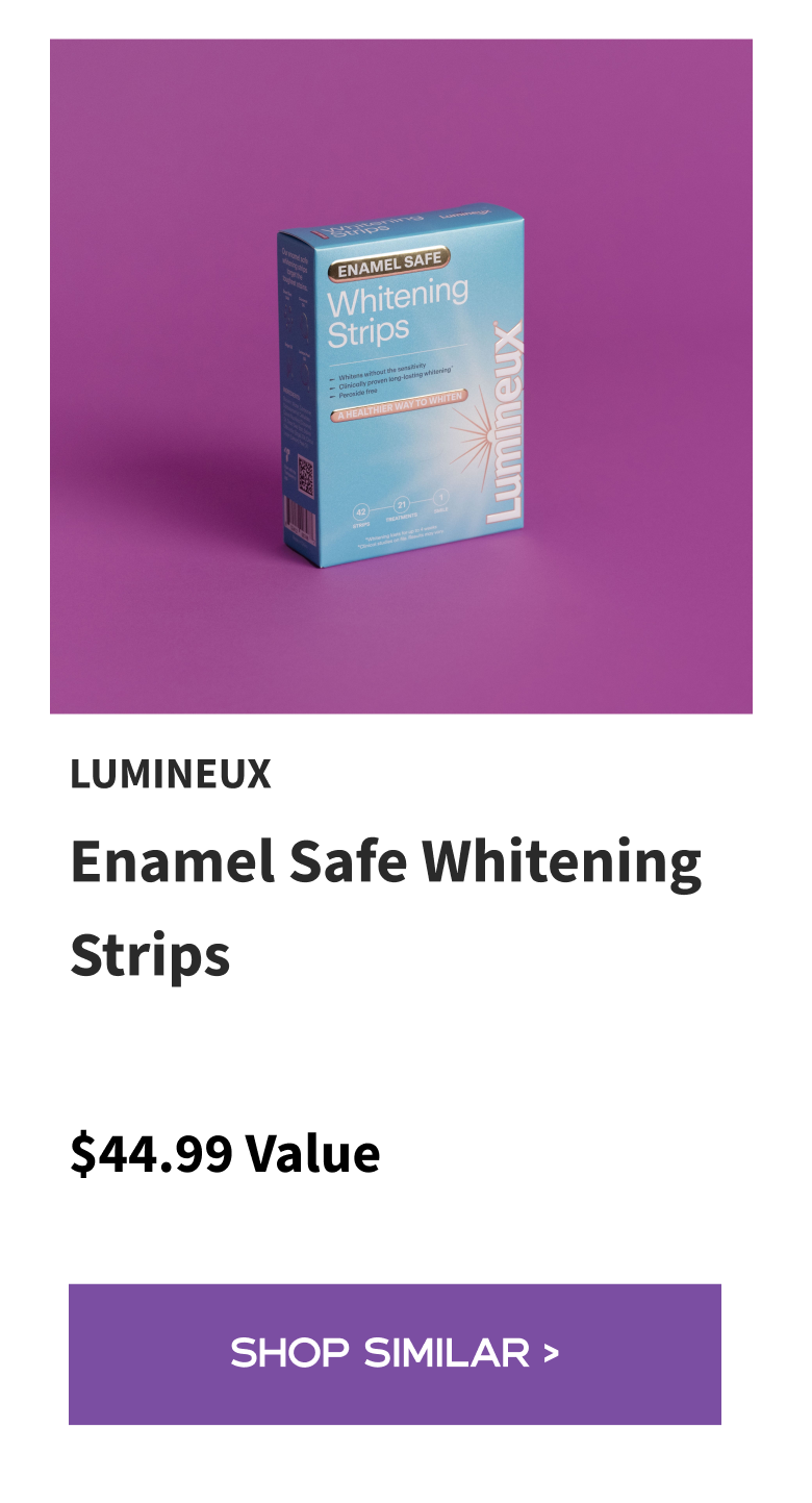 Lumineux Enamel Safe Whitening Strips