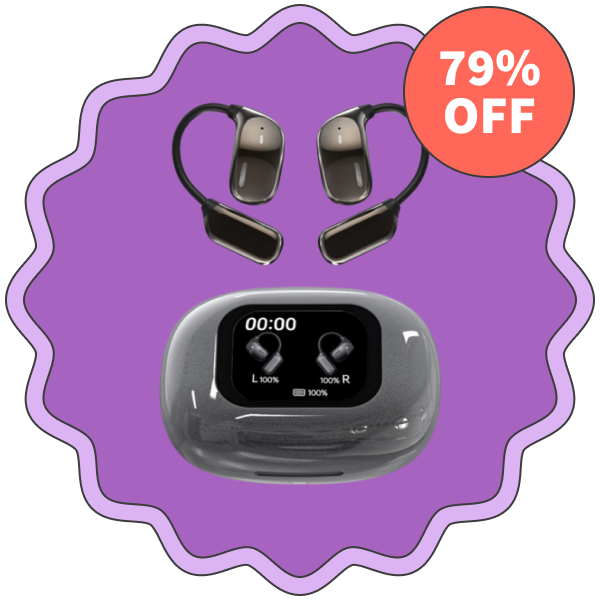 Smartech Gadgets 3-in-1 AI Smart Translator Earphones