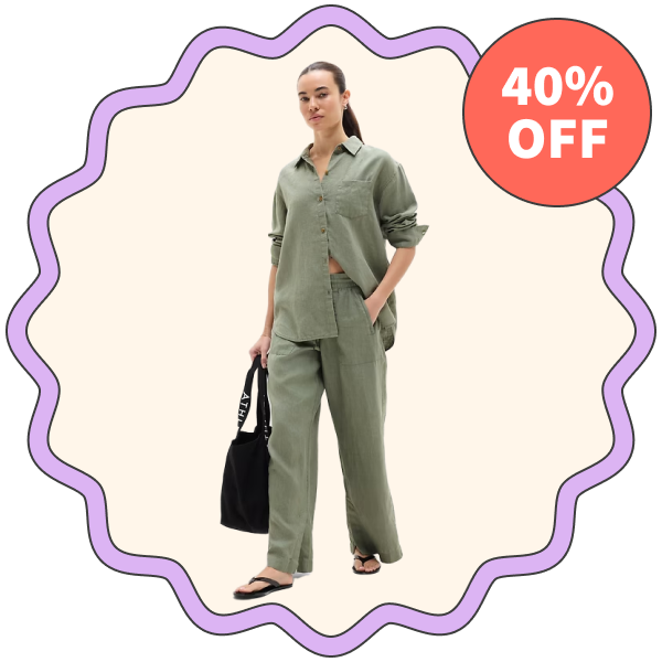 Athleta Retreat Linen Top