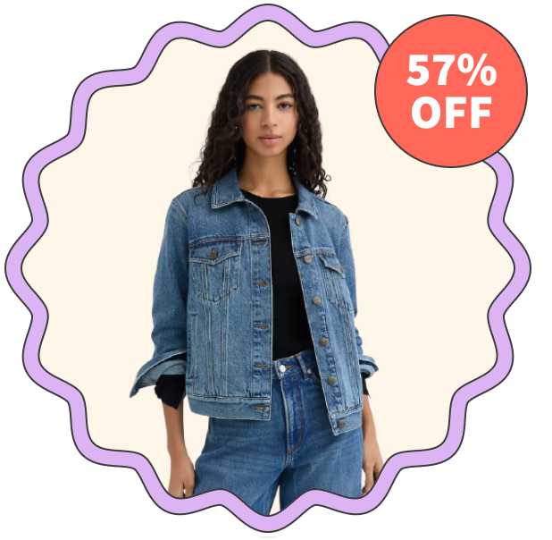 Loft Rivete Denim Trucker Jacket