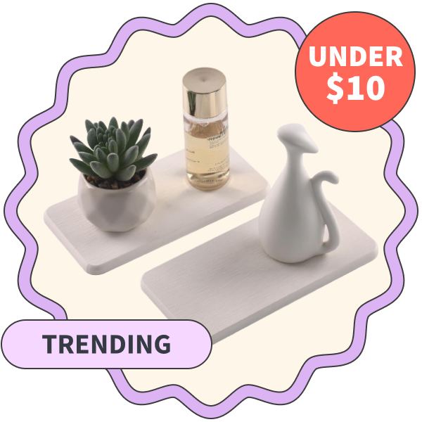 Water Absorbing Stone Trays (Set of 2)