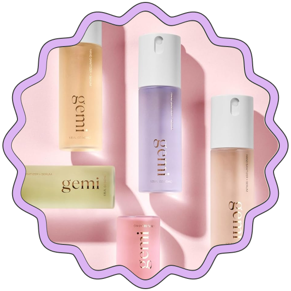 Gemi Hand Sanitizer + Serum