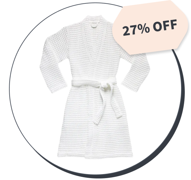 Brooklinen Dreamweave Waffle Robe