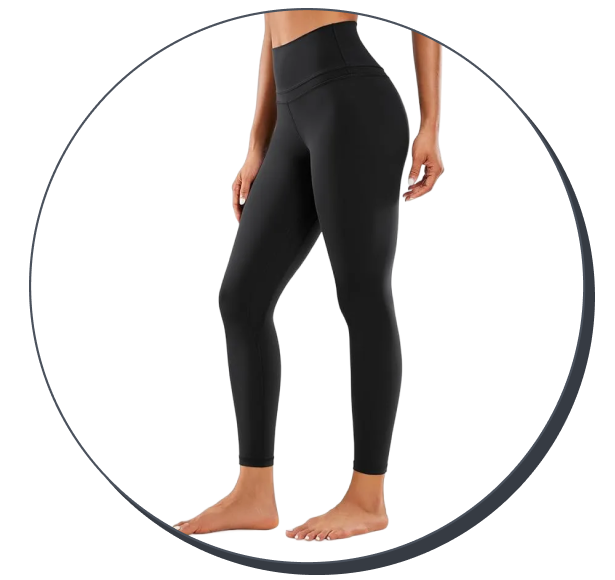 CRZ Yoga Naked Feeling Workout 7/8 Yoga Leggings
