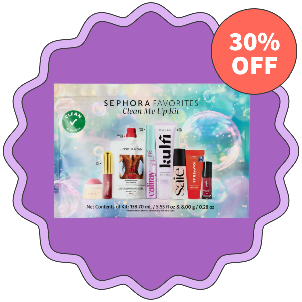 Sephora Favorites Clean Me Up Kit Makeup Value Set