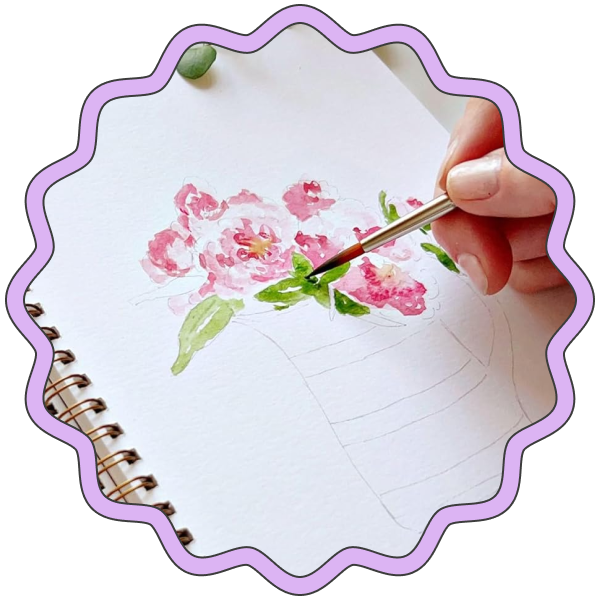Emily Lex Studio Bouquets Watercolor Workbook