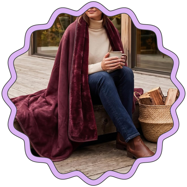 Hylaurus Velvet Suede Throw Blanket