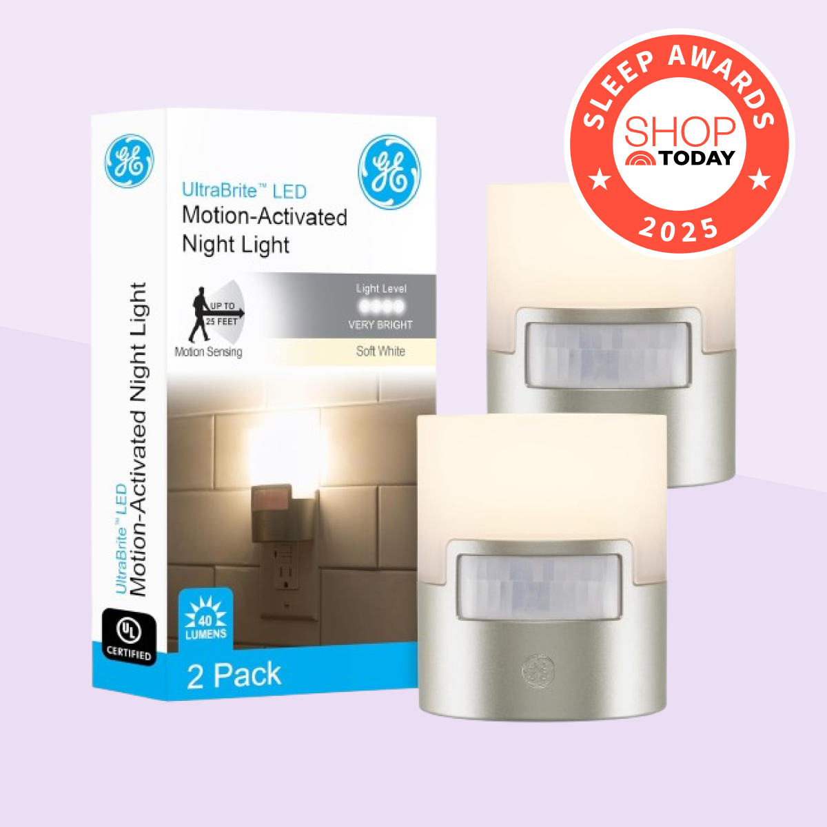GE LED Motion Sensor Night Light