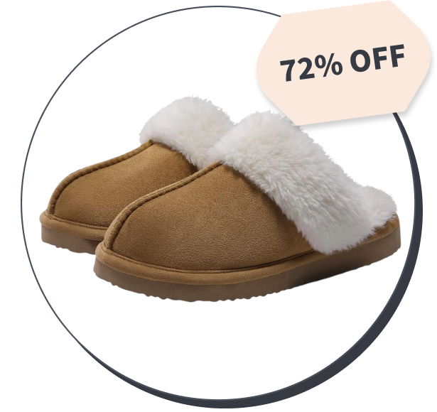 Litfun Fuzzy Slippers