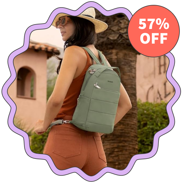 Travelon Anti-Theft Roam Convertible Backpack Sling