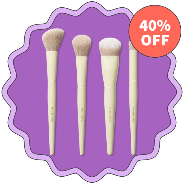 Morphe Buttery Blends 4-Piece Face Brush Set