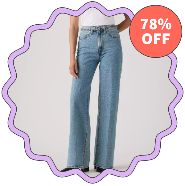 Levi’s Ribcage Wide-Leg Belted Women's Jeans