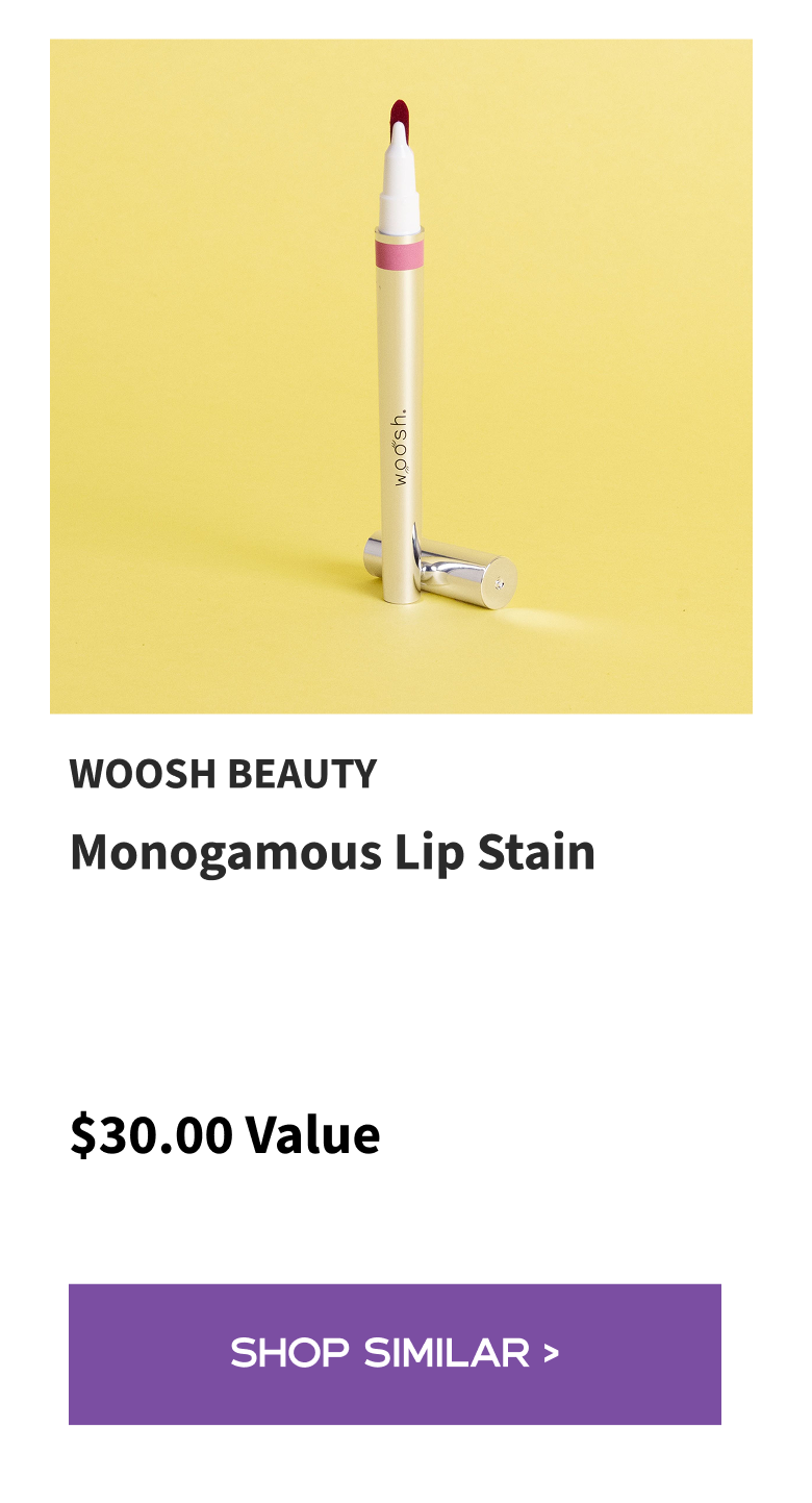 Woosh Beauty Monogamous Lip Stain