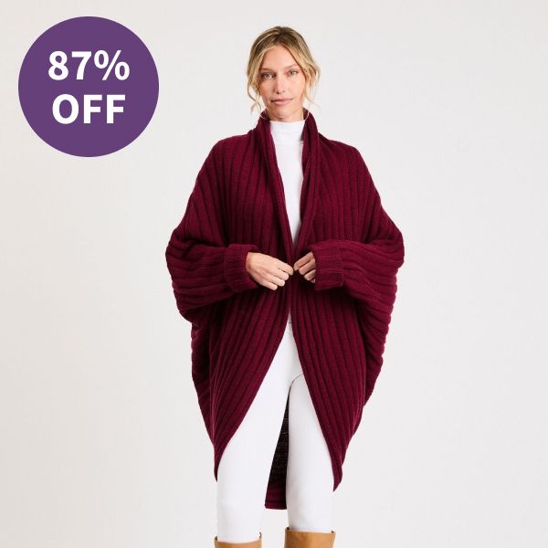 Beryll Cashmere Wrap Cardigan