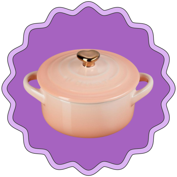 Le Creuset Mini Cocotte with Heart Knob