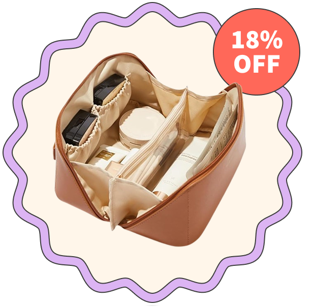 Eachy Travel Makeup Bag →