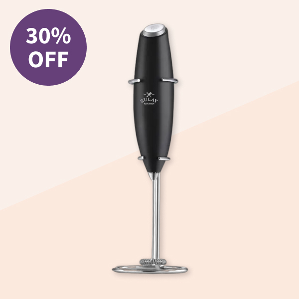 Zulay Kitchen Powerful Milk Frother Wand
