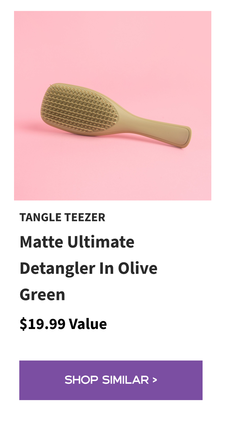 Tangle Teezer Matte Ultimate Detangler in Olive Green