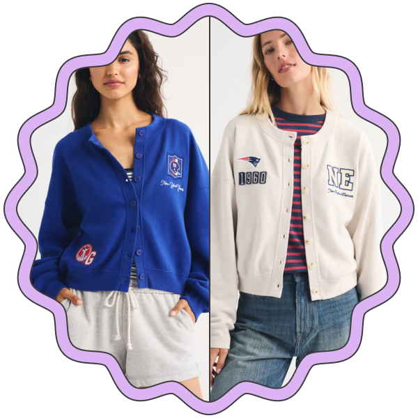 NFL by Abercrombie Sunday Shrunken Cardigan