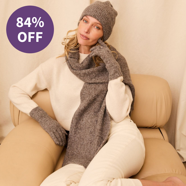 My Bodhi Cashmere Scarf, Beanie or Gloves