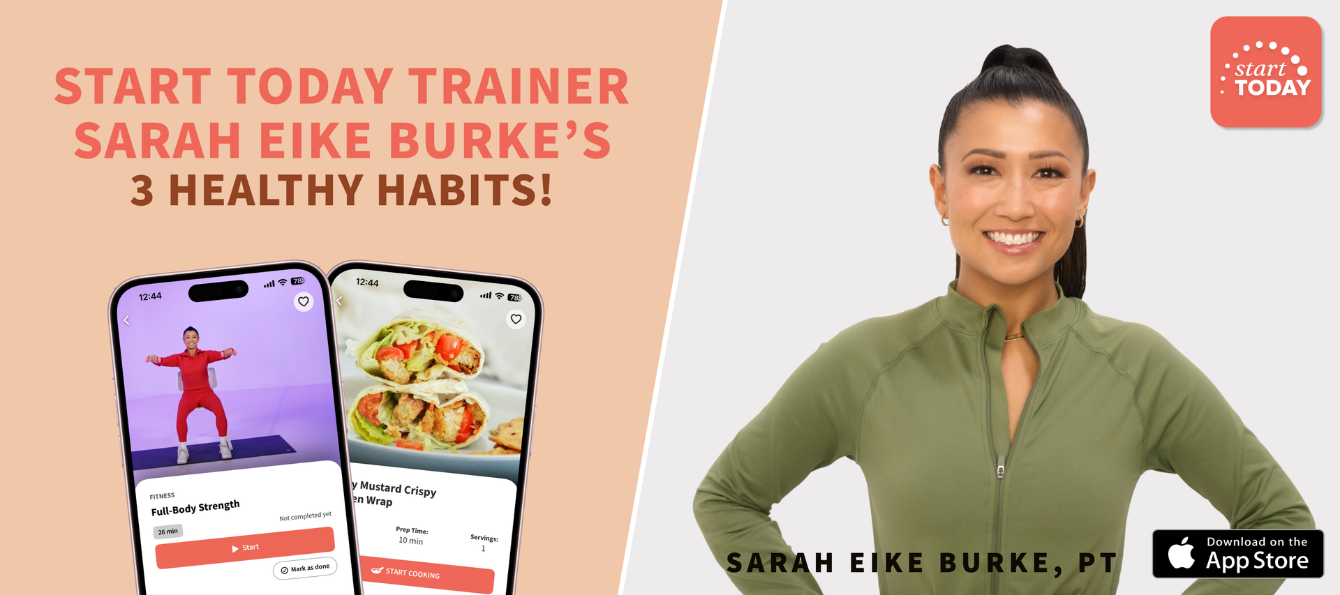 Download and subscribe to the Start TODAY app