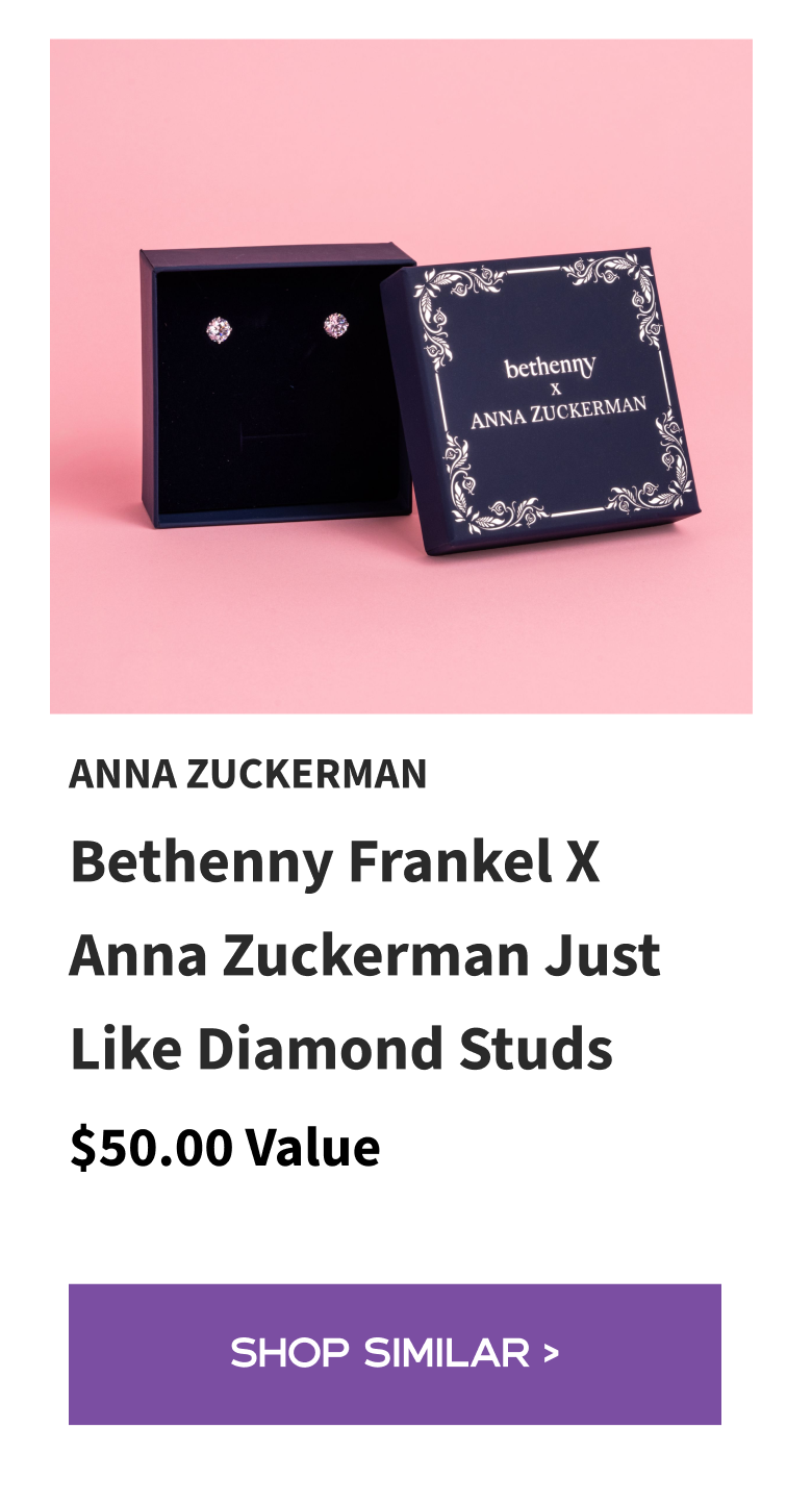 Bethenny Frankel x Anna Zuckerman Just Like Diamonds Studs