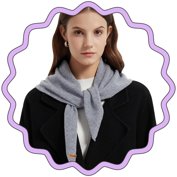 Acushla 100% Merino Wool Triangle Scarf →