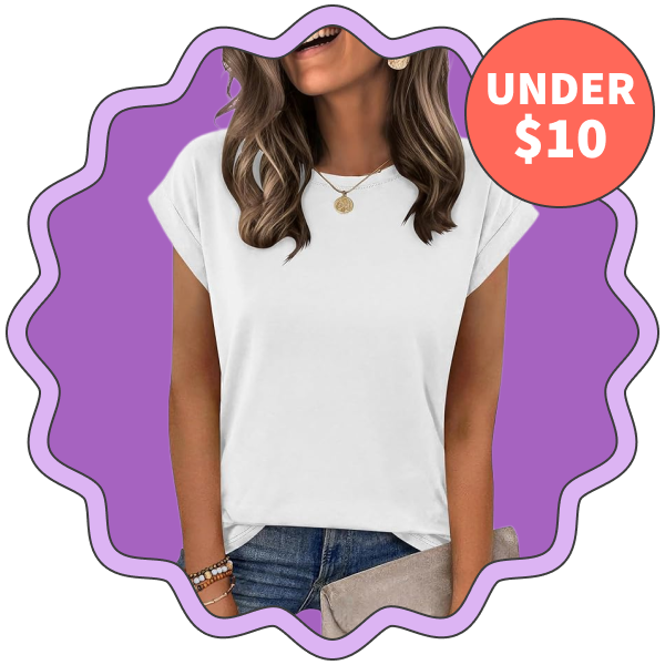 Zeagoo Casual Cap Sleeve Top