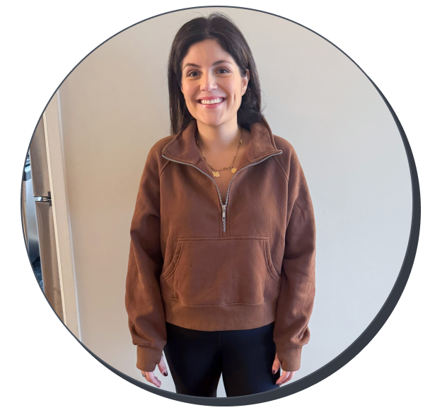 Automet Half Zip Cropped Pullover Sweatshirt