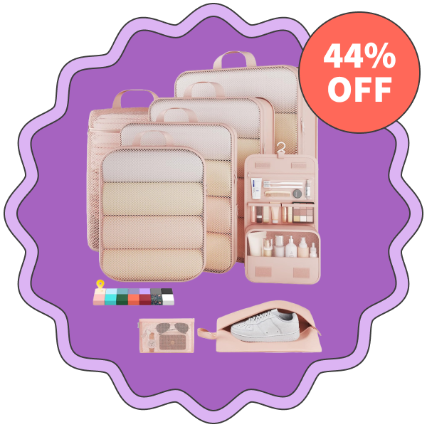 Veken 8-Piece Travel Essentials Set