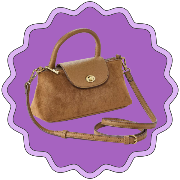 A New Day Faux Leather Crossbody Bag