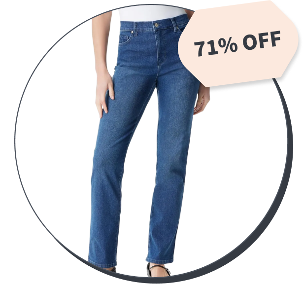 Gloria Vanderbilt Women's Classic Tapered Amanda Jeans