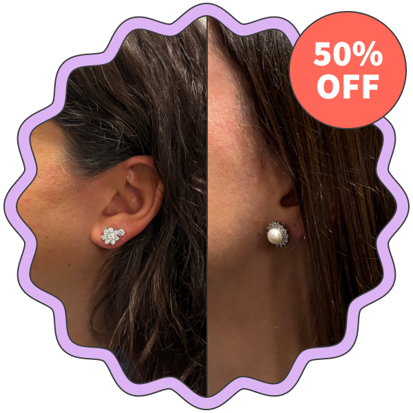 Anna Zuckermann Flower Stud Earrings