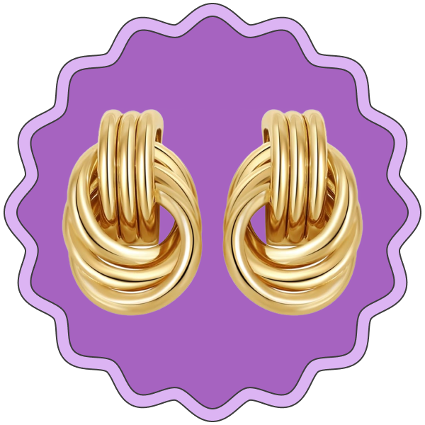 Gmai Knot Earrings →