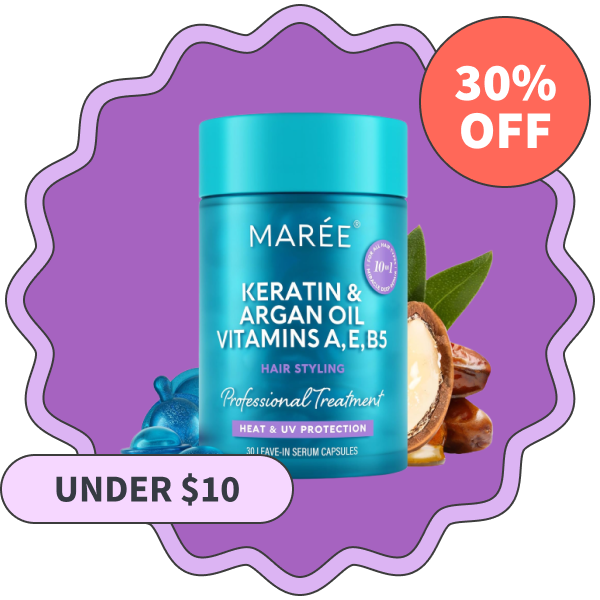 Marée Keratin & Argan Oil Capsules
